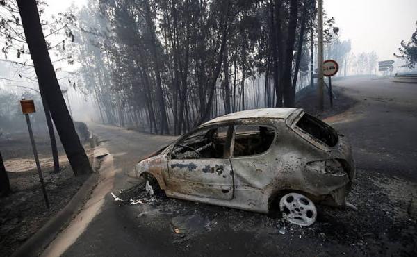 Sobe para 64 o número de mortos em incêndio florestal na região central de Portugal