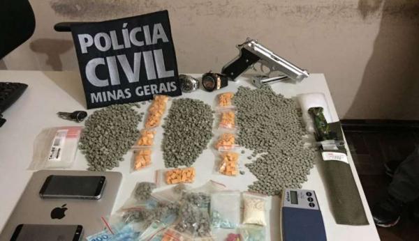 Promotor de eventos foi preso com quase quatro mil comprimidos de ecstasy em Belo Horizonte