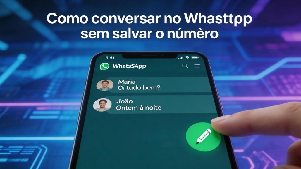 Como conversar no WhatsApp sem salvar o número na agenda