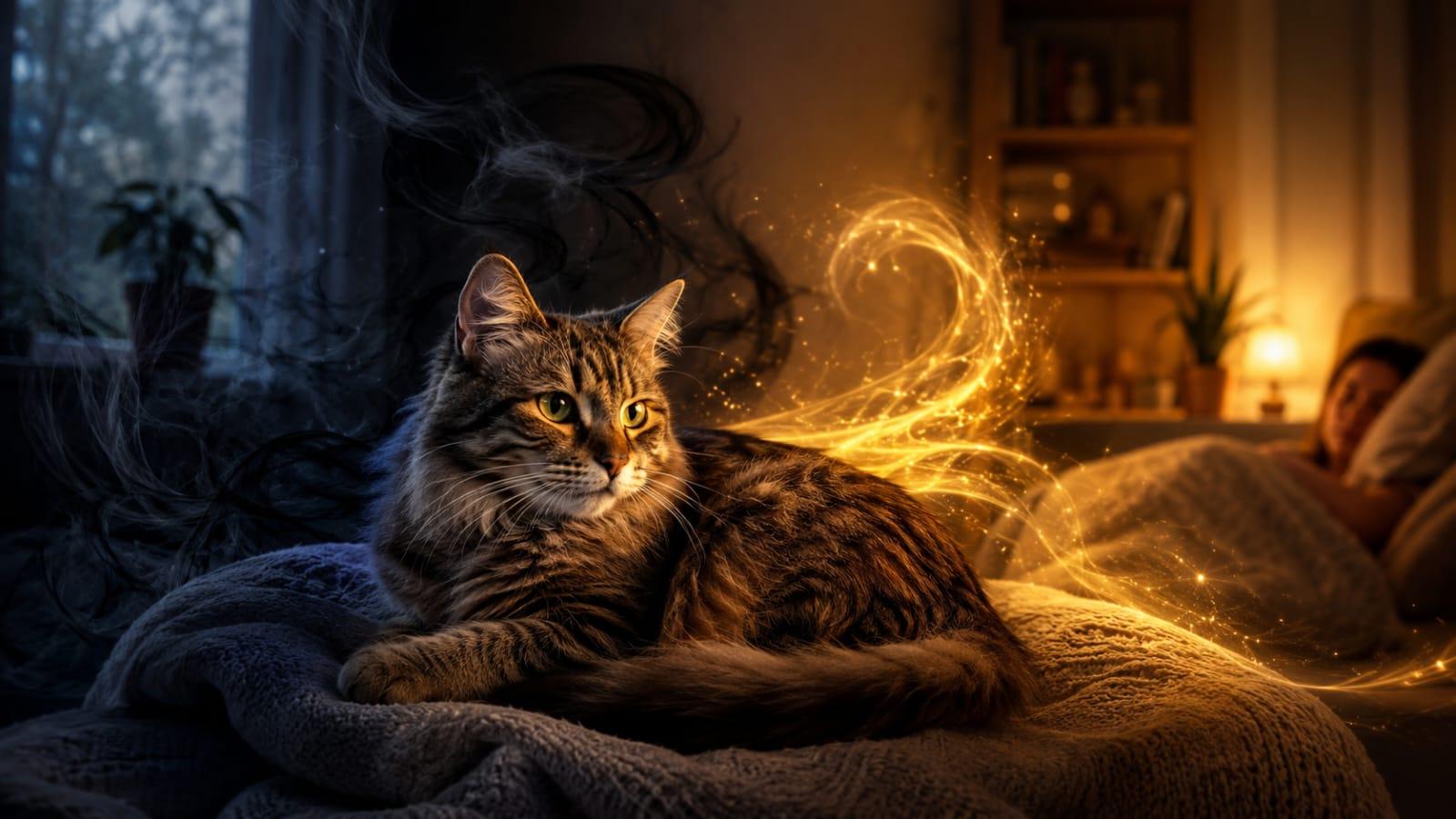 Gatos gostam de ficar onde está ruim? Entenda a teoria da energia e o que a ciência realmente explica