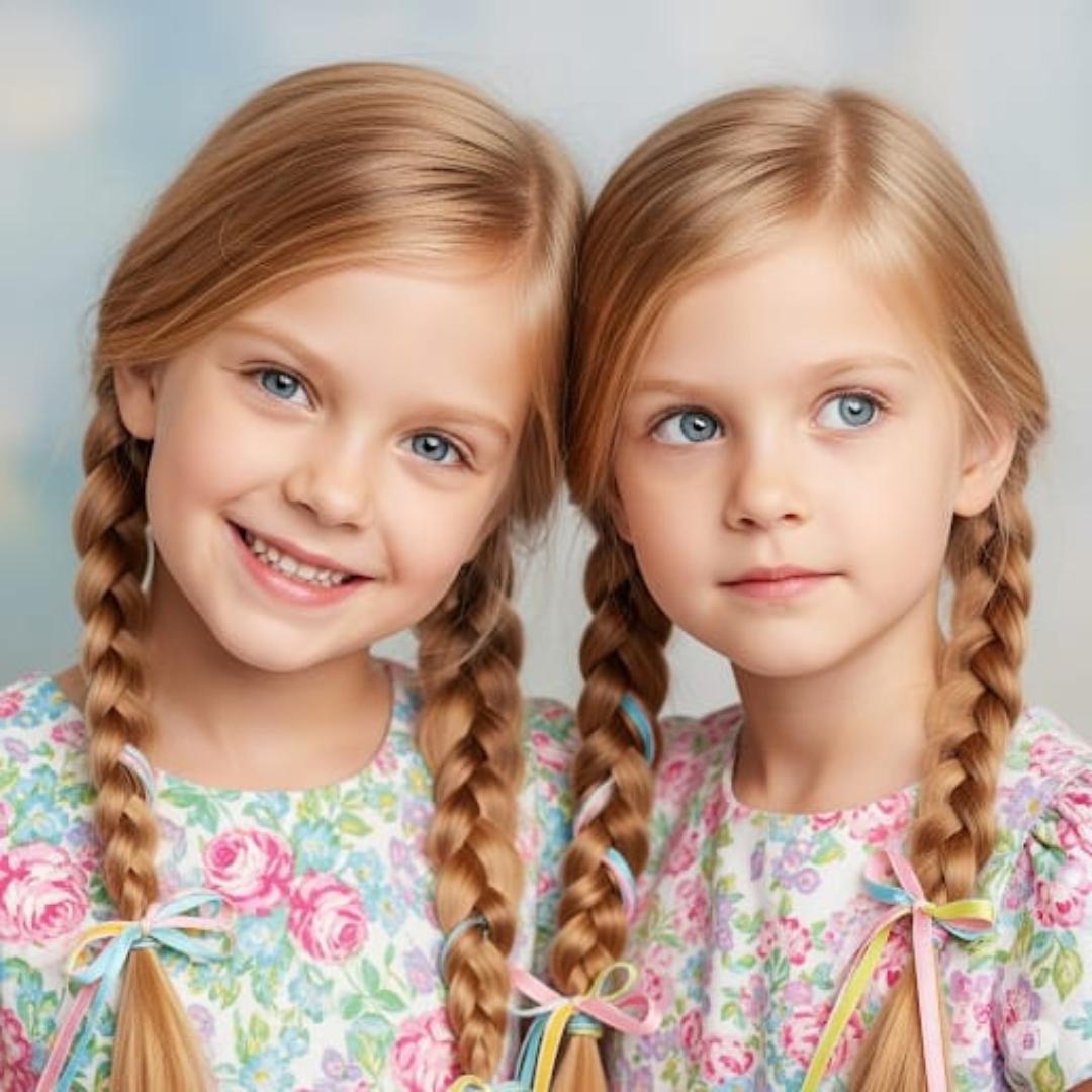 Gêmeos e cor dos olhos vêm do pai ou da mãe?