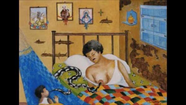 Imagem de A cobra que mama no peito - Verdade ou lenda?
