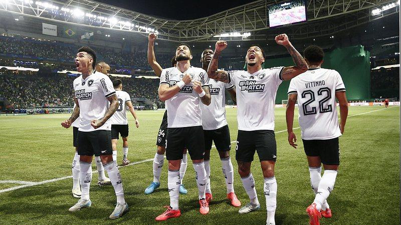 Botafogo vence o Palmeiras e reassume a liderança do Brasileirão